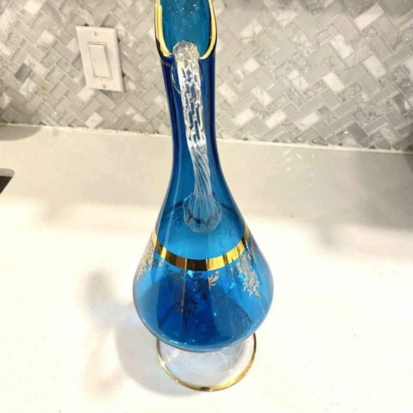 Vintage Venetian Murano Glass carafe/decanter - Picture 5 of 6